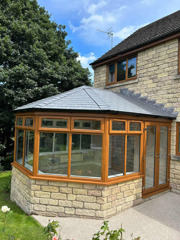 warm roof conservatories